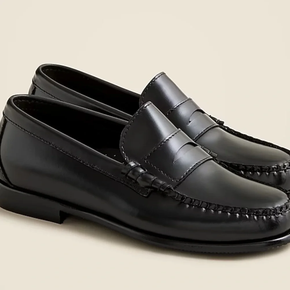 J. Crew Kids' Camden loafers in leather